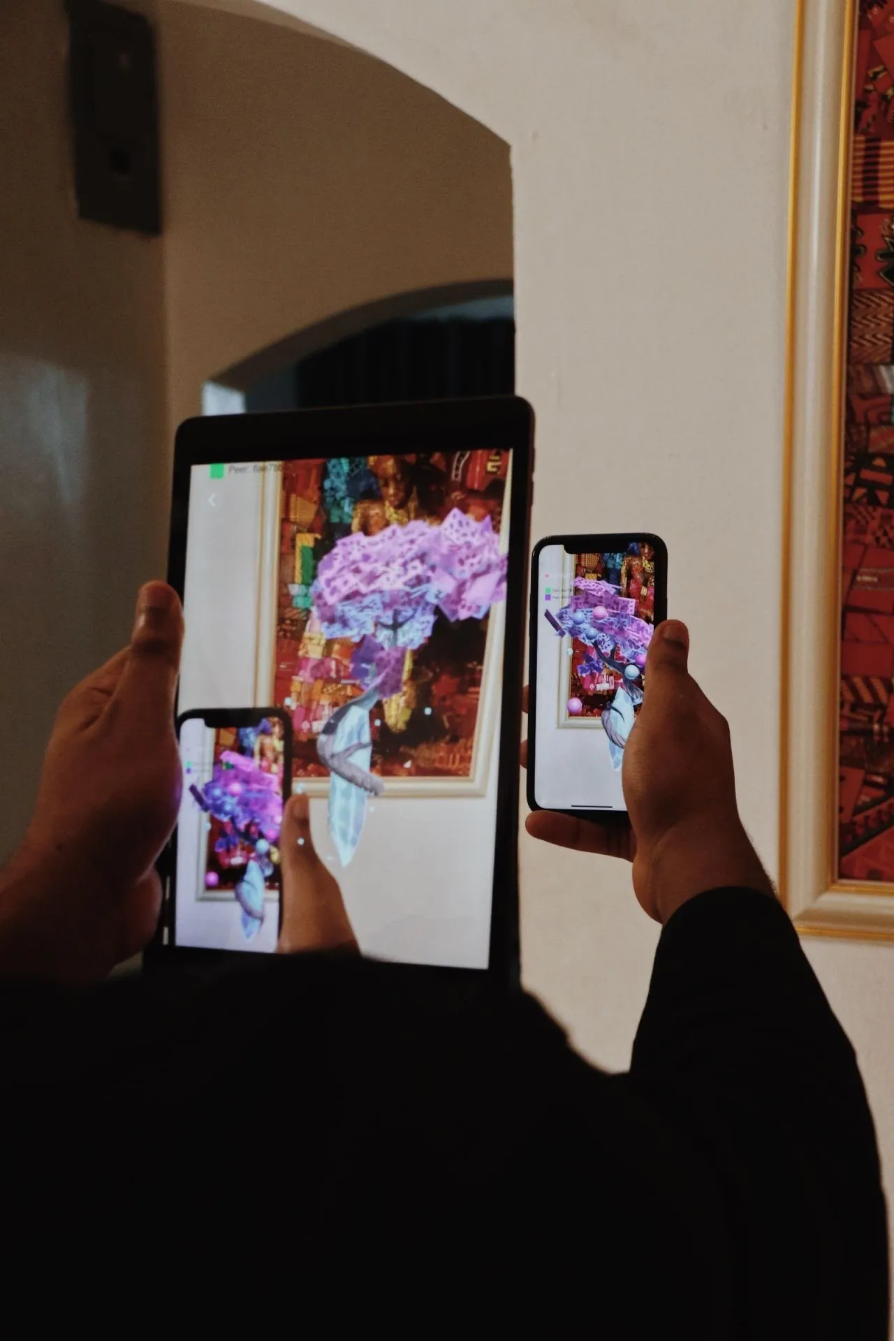 Shared AR with Chainsafe NFT Loading interface screenshot 2