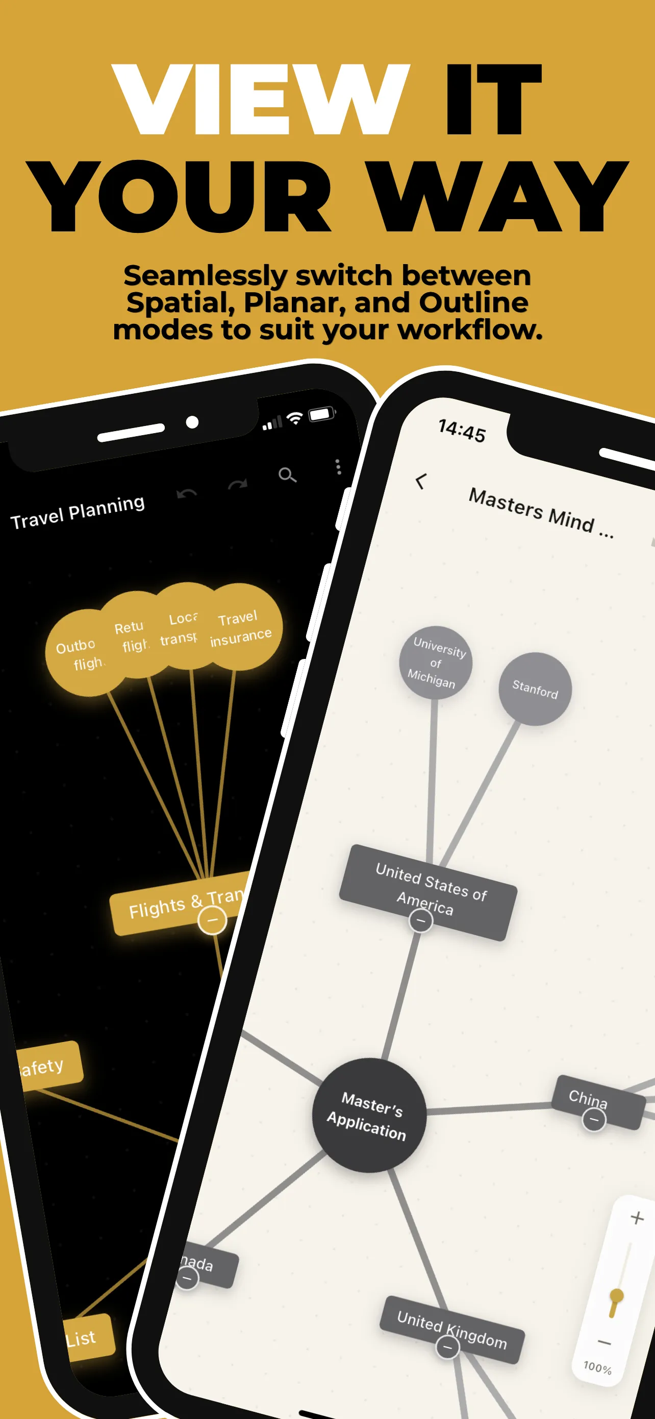SpatiaMind interface screenshot 1